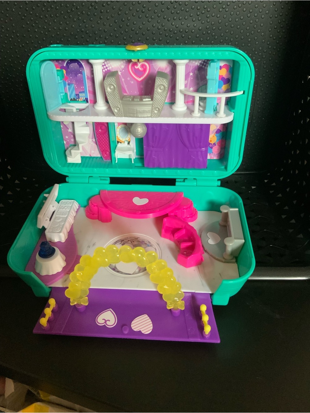 Polly Pocket Hidden Places Dance Par-taay! 2017 Mattel NO DOLL